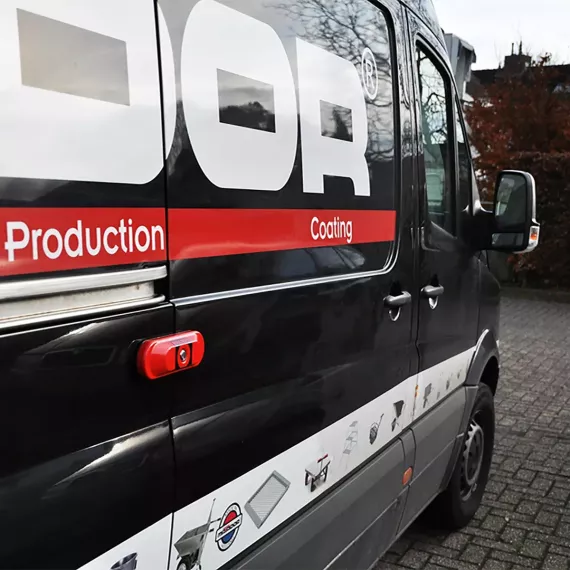 Matador Bestelwagenslot Bull-lock Voor Zijdeur Rood