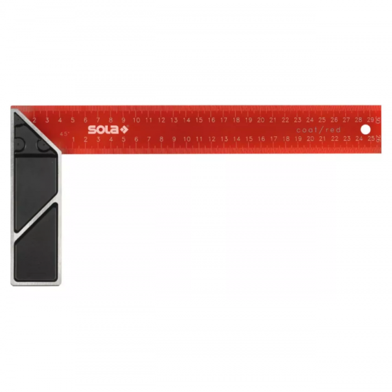 SOLA Schrijfhaak rood SRC 300x145 mm