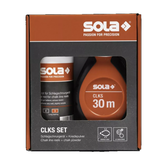 SOLA Slaglijnmolen+poeder CLKS Set Blauw