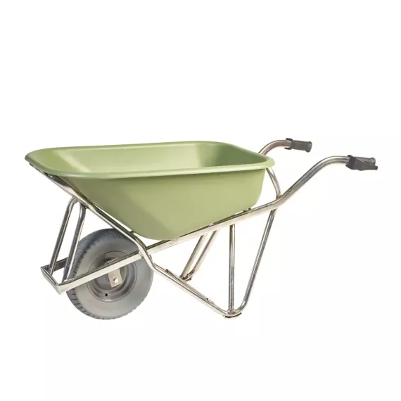 Matador Kruiwagen Aluminium 90L Profi-Max Plus met HDPE lekvrije band