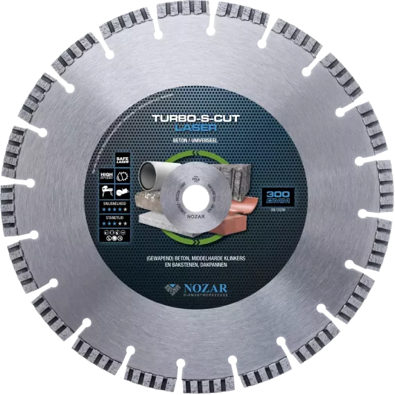 Diamantzaag D300/20,0mm Turbo-S-Cut