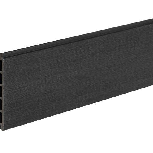 PuraFence Classic composiet plank 2,0 x 16,1 x 182 cm, ebony black