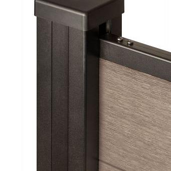 PuraFence Classic composiet plank 2,0 x 16,1 x 182 cm, light grey