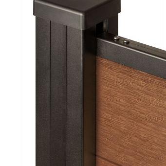 PuraFence Classic composiet plank 2,0 x 16,1 x 182 cm, teak