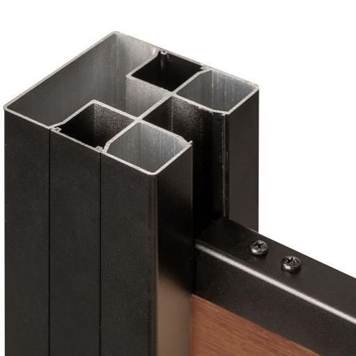 PuraFence Royal composiet plank 2,0 x 16,1 x 182 cm, teak