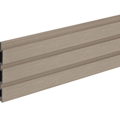 PuraFence Royal composiet plank 2,0 x 16,1 x 182 cm, light grey