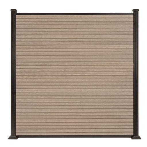 PuraFence Royal composiet plank 2,0 x 16,1 x 182 cm, light grey