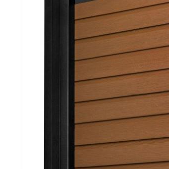 PuraFence Royal composiet plank 2,0 x 16,1 x 182 cm, teak
