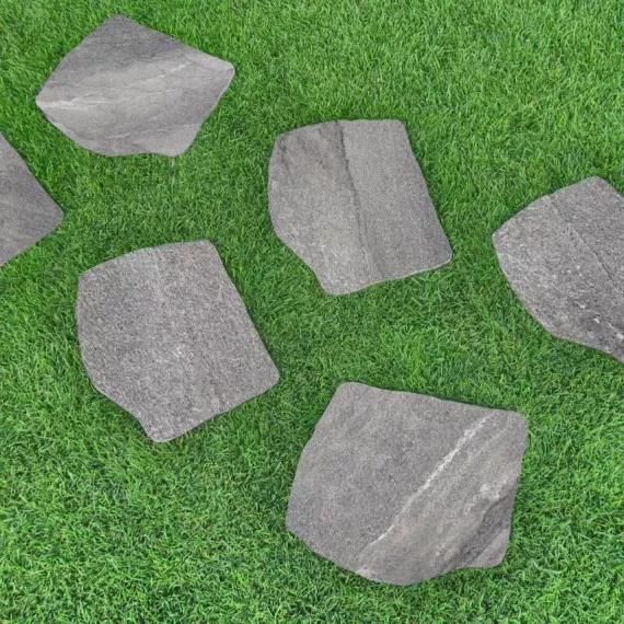 Staptegel Flex Stones 42x36x2 Dark Grey