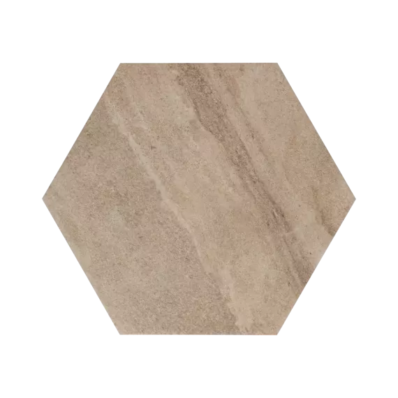 Staptegel Hexagons 60x52x2 Cappuccino