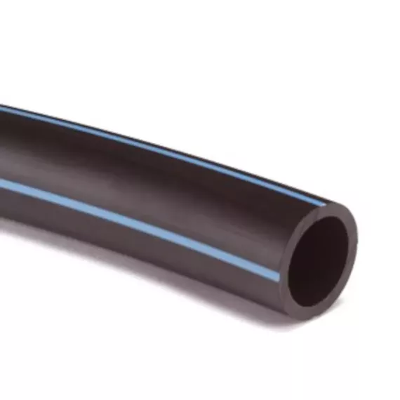 Tyleenslang Kiwa 25x2,7mm Lengte 25mtr Zwart, 6,3 bar, pe 40