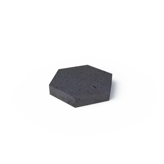 Schellevis Oudhollands 6-kant tegel 37,5x37,5x7cm Antraciet