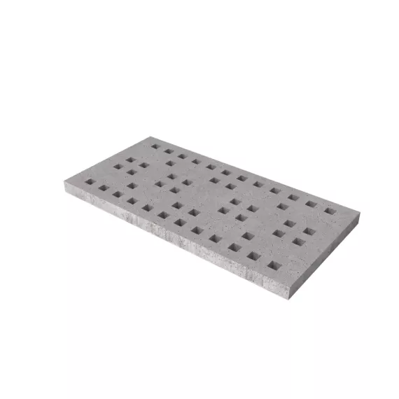 Schellevis Oudhollands Grasbetonplaat Grijs Matrix 200x100x10