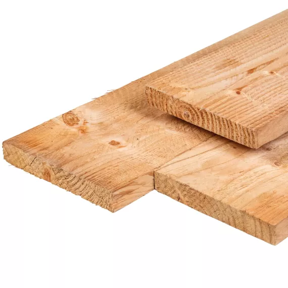 Douglas tuinplank fijnbezaagd 32x150 mm 500 cm
