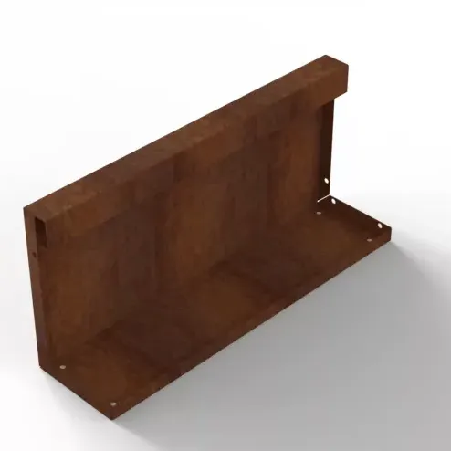 Bloembak Module+ 28cm Recht Paneel (A) 60x28