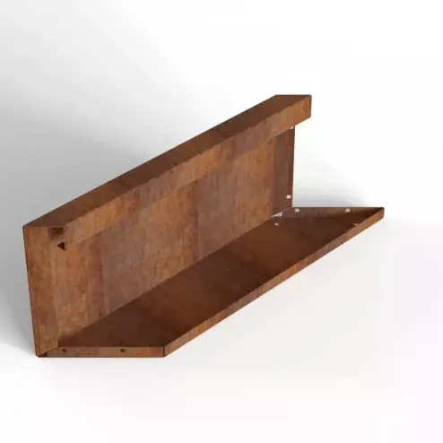 Bloembak Module+ 28cm Parallel paneel (E) 60x28 L