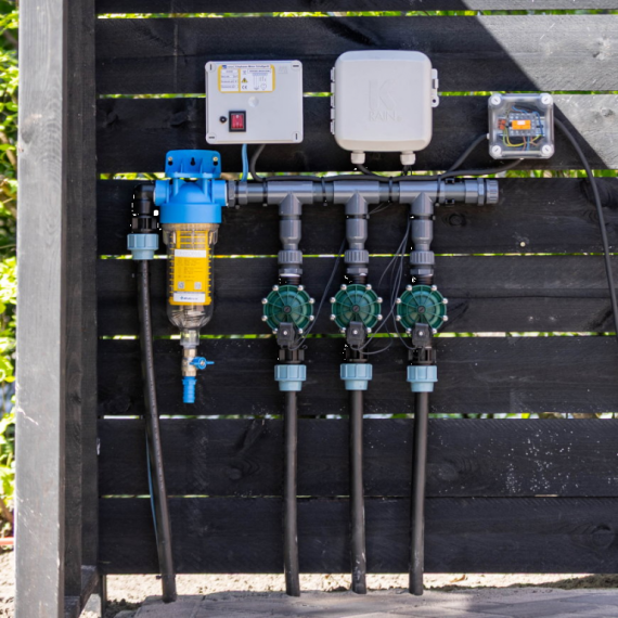 K-Rain beregeningscomputer PRO LC 4 stations outdoor wifi