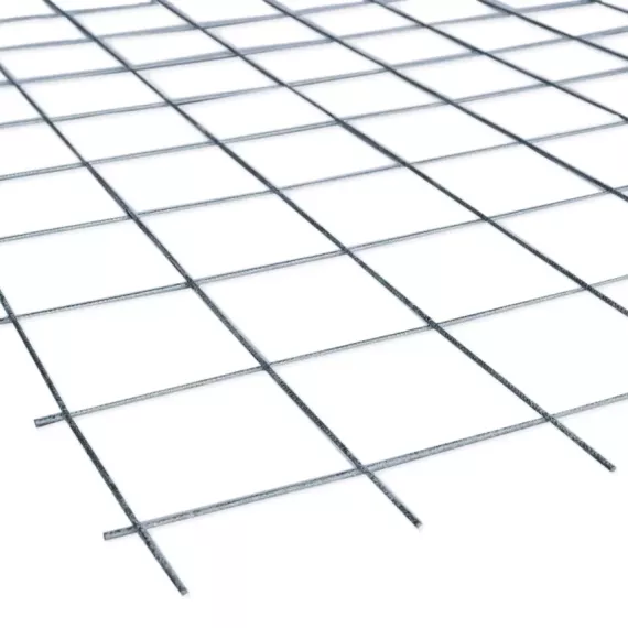 Bouwstaalmat 2x3m 0,4x15x15 Verzinkt