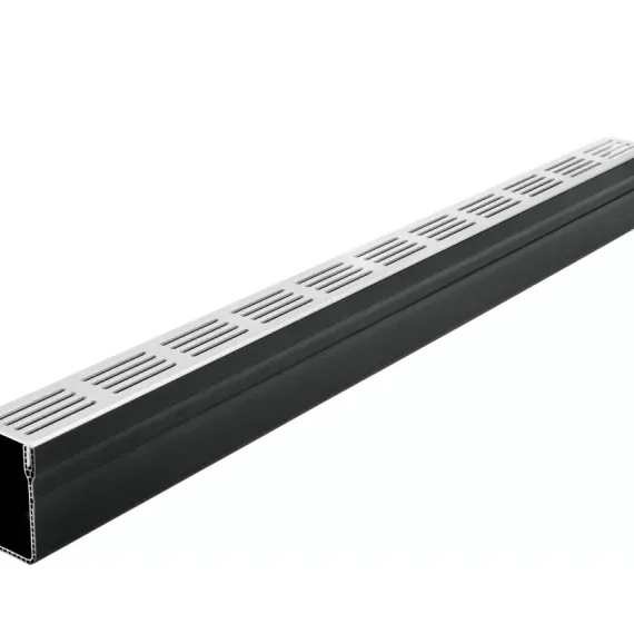 STAR DRAIN 65/100 Lijngoot - Grijs (Aluminium) 100cm