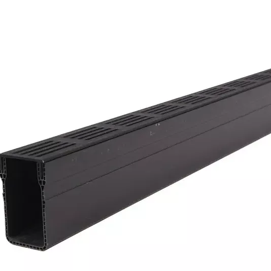 Star Drain 65/100 Lijngoot - Premiun Zwart (Aluminium) 100cm