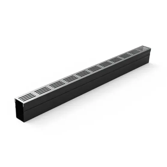 STAR DRAIN 65/100 Lijngoot - Type 1 (RVS-Inox) 100cm