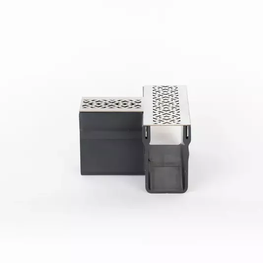 Star Drain 65/100 T-stuk - Diamond-Line (RVS-Inox)