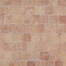 STONEHEDGE 15x15x6 cm SUNSET ROOD HYD