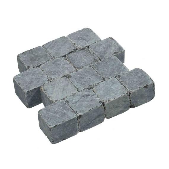 Kinderkoppen Vietnamese hardsteen 10x10x8 cm gezaagd, kanten getrommeld