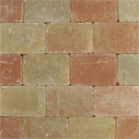 METRO Trommelsteen 20x30x6 cm terrageel