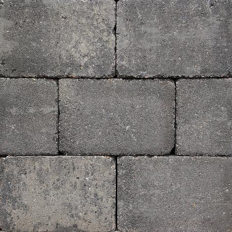 Stonique trommel 20x30x5 cm grijs/zwart