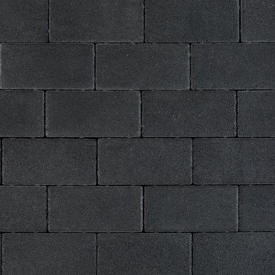 Patio betonstraatsteen 6 cm black TOP mini facet komo