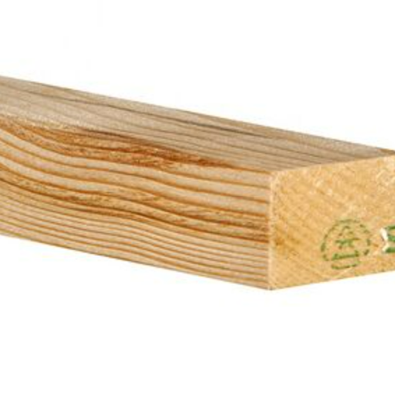 Vuren geschaafd 28x45 mm 420 cm (per 8 st.)