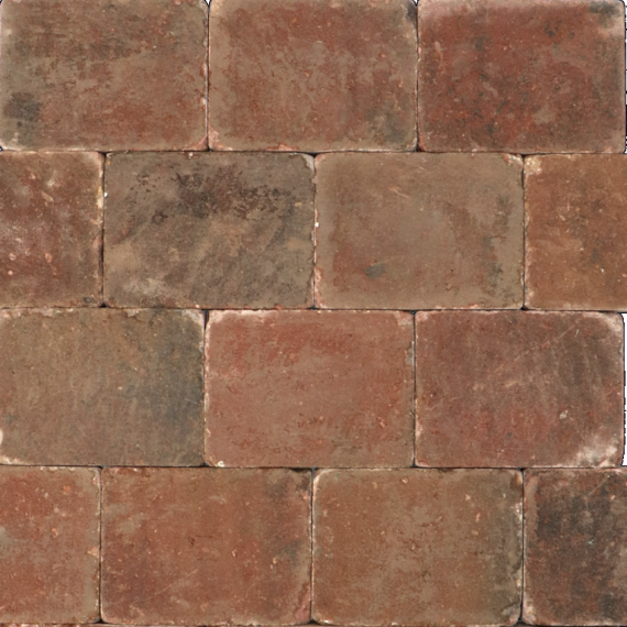 METRO Trommelsteen 20x30x6 cm brons genuanceerd