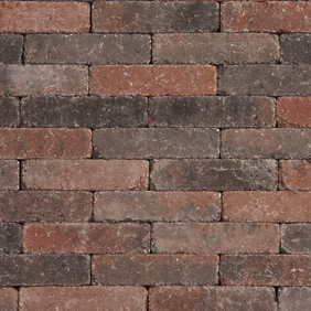TAMBOUR 20x5x7 cm rood/zwart