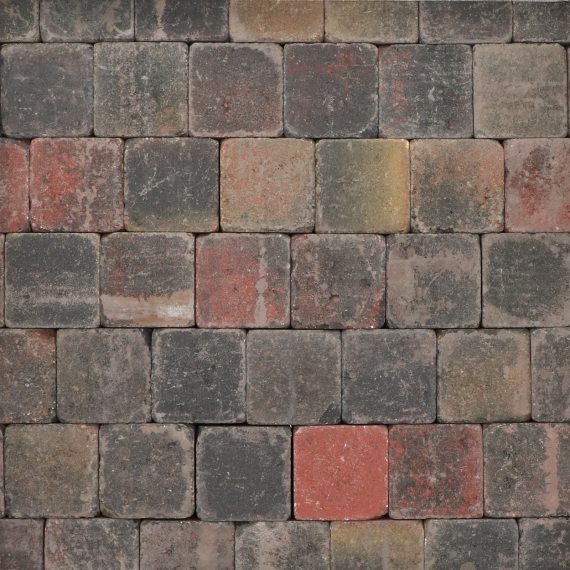 TAMBOUR 10x10x6 cm bont