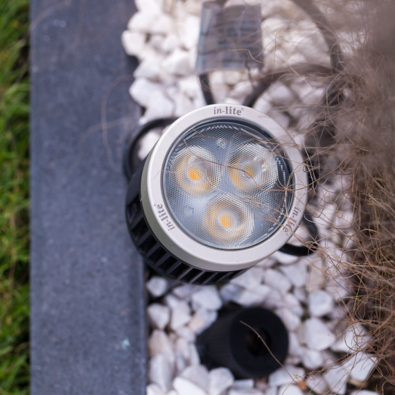 In-Lite Flux LED grondspot 12V - RVS - Ø 60mm