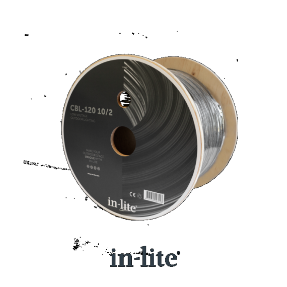 In-Lite Laagspanningskabel type CBL-10/2 12V 2-aderig 120 meter