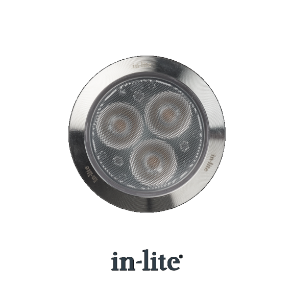 In-Lite Flux LED grondspot 12V - RVS - Ø 60mm