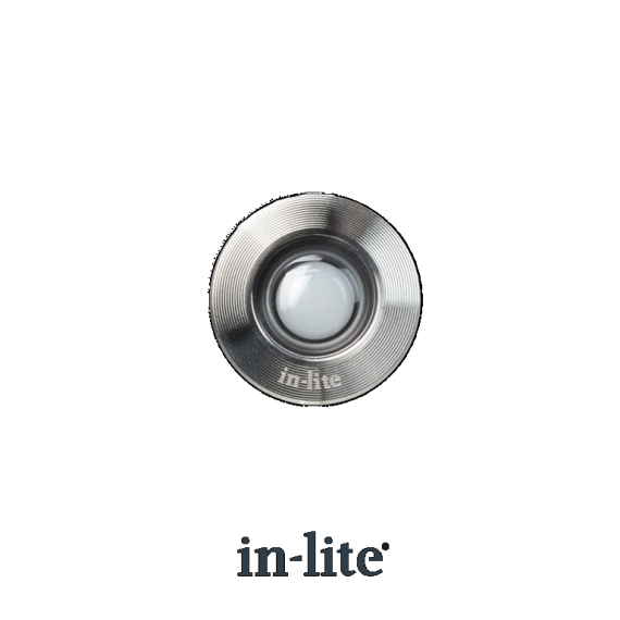 In-Lite Fusion 22 LED grondspot 12V - RVS - Ø 22mm