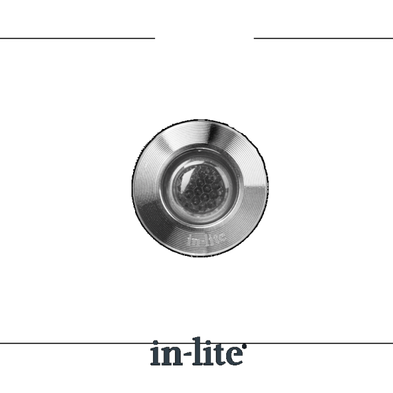 In-Lite Hyve 22 LED grondspot 12V - RVS - Ø 22mm