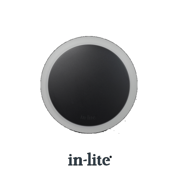 In-Lite Puck LED grondspot 12V - Black - Ø 60mm