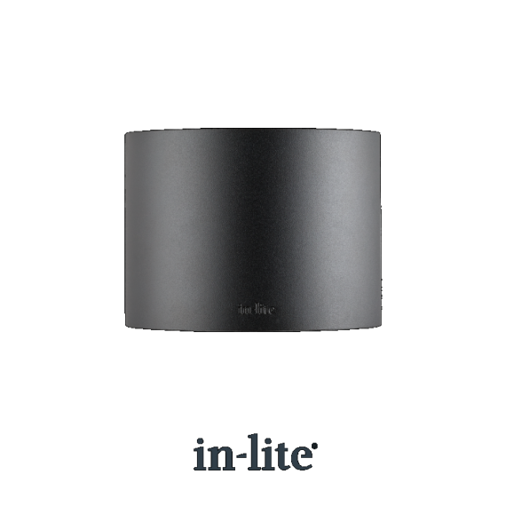 In-Lite Halo Up-Down Wall 100-230v - Black