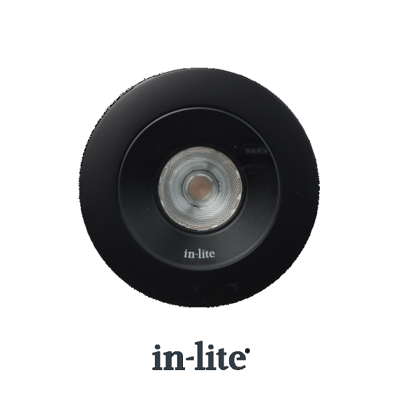 In-Lite Nero LED grondspot 12V -Dark - Ø 116mm