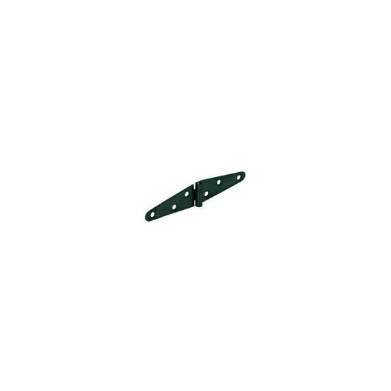 GB Staartheng 200x44x2.0 mm Zwart Verzinkt