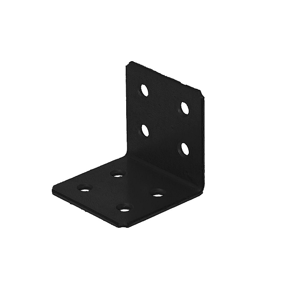 GB Versterkings hoek 40x40x40 mm Zwart