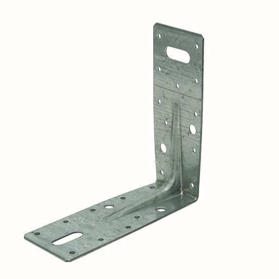 GB Versterkt hoekanker met ril 60x150x150 mm Verzinkt