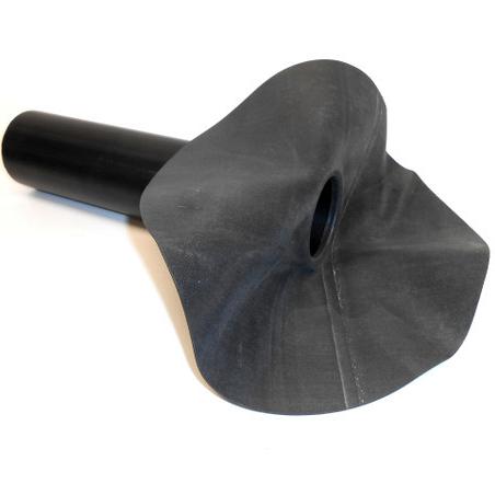 Onderuitloop EPDM 75 mm