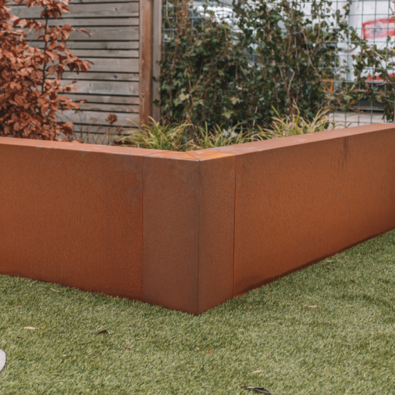 CORTEN Overzetstuk 500x300x120mm