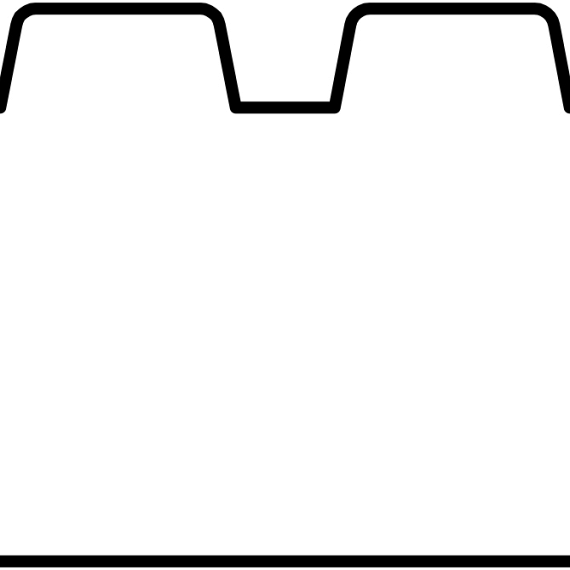 Douglas vlonderplank geschaafd 28x145 mm 400 cm