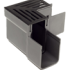 ACO Slim-Line Zwart Hoekelement 90 graden